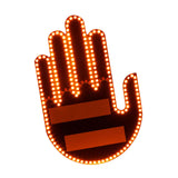 Maxbell Car Finger Light Auto Accessories Gifts Cool with Remote Control Car Gadgets Yellow