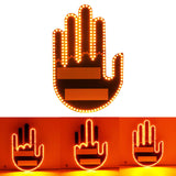 Maxbell Car Finger Light Auto Accessories Gifts Cool with Remote Control Car Gadgets Yellow