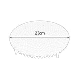 Maxbell Car Washing Bucket Insert 23cm Auto Detailing Tools for RV Home Outdoor Black