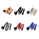 Maxbell 3 Point Car Seat Belt Buggies Pickup Safety Accessories UTV Car Fixing Strap orange