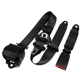 Maxbell 3 Point Car Seat Belt Buggies Pickup Safety Accessories UTV Car Fixing Strap black