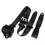 Maxbell 3 Point Car Seat Belt Buggies Pickup Safety Accessories UTV Car Fixing Strap black