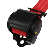 Maxbell 3 Point Car Seat Belt Buggies Pickup Safety Accessories UTV Car Fixing Strap red