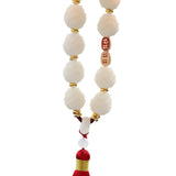 Maxbell Lotus Beads Car Pendant Automotive Accessories Tassel Car Hanging Decoration Red
