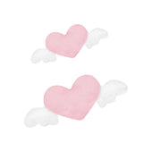 Maxbell Cute Car Pillow Heart Shaped Plush Pillow Cushion for Driving Cars Sofa Neck Pillow