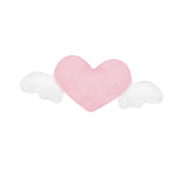 Maxbell Cute Car Pillow Heart Shaped Plush Pillow Cushion for Driving Cars Sofa Neck Pillow