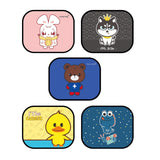 Maxbell Car Window Shade Cute Sun Visor Protector for Most Vehicles Compact Car