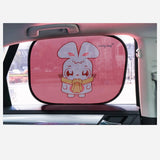 Maxbell Car Window Shade Cute Sun Visor Protector for Most Vehicles Compact Car