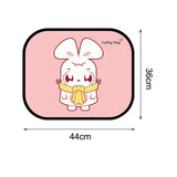 Maxbell Car Window Shade Cute Sun Visor Protector for Most Vehicles Compact Car