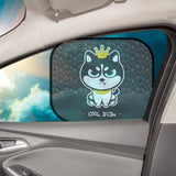 Maxbell Car Window Shade Cute Sun Visor Protector for Most Vehicles Compact Car