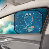 Maxbell Car Window Shade Cute Sun Visor Protector for Most Vehicles Compact Car