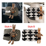 Maxbell Car Tissue Holder Back Seat Headrest Hanging Tissue Dispenser Style A