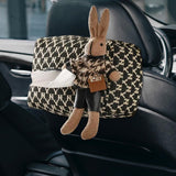 Maxbell Car Tissue Holder Back Seat Headrest Hanging Tissue Dispenser Style A