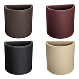 Maxbell Garbage Bin Dustbin Car Garbage Can Side Door Car Trash Bin Hanging brown