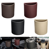 Maxbell Garbage Bin Dustbin Car Garbage Can Side Door Car Trash Bin Hanging brown