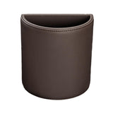 Maxbell Garbage Bin Dustbin Car Garbage Can Side Door Car Trash Bin Hanging brown