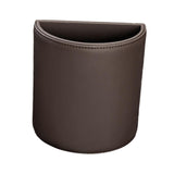 Maxbell Garbage Bin Dustbin Car Garbage Can Side Door Car Trash Bin Hanging brown