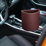 Maxbell Garbage Bin Dustbin Car Garbage Can Side Door Car Trash Bin Hanging red