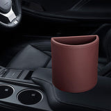 Maxbell Garbage Bin Dustbin Car Garbage Can Side Door Car Trash Bin Hanging red