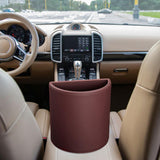 Maxbell Garbage Bin Dustbin Car Garbage Can Side Door Car Trash Bin Hanging red