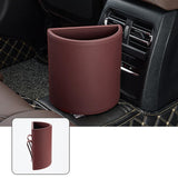 Maxbell Garbage Bin Dustbin Car Garbage Can Side Door Car Trash Bin Hanging red