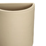 Maxbell Garbage Bin Dustbin Car Garbage Can Side Door Car Trash Bin Hanging beige