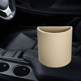 Maxbell Garbage Bin Dustbin Car Garbage Can Side Door Car Trash Bin Hanging beige