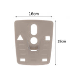 Maxbell Central Control Panel Silicone Pad Trim Accessory for Byd Atto 3 Black 19x16cm