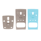 Maxbell Central Control Panel Silicone Pad Trim Accessory for Byd Atto 3 Black 19x16cm