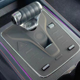 Maxbell Central Control Panel Silicone Pad Trim Accessory for Byd Atto 3 Black 19x16cm