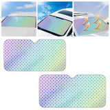 Maxbell Car Windshield Sun Shade Folding for Sedans Suvs Trucks Reflective Sun Visor S