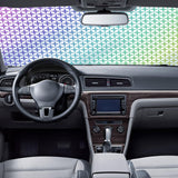 Maxbell Car Windshield Sun Shade Folding for Sedans Suvs Trucks Reflective Sun Visor S