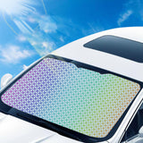 Maxbell Car Windshield Sun Shade Folding for Sedans Suvs Trucks Reflective Sun Visor S
