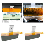 Maxbell Car Anti Glare Sun Visor Extension 2 in 1 Automobile Parts Day and Night Use 32cmx13.5cm