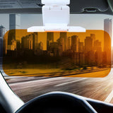 Maxbell Car Anti Glare Sun Visor Extension 2 in 1 Automobile Parts Day and Night Use 32cmx13.5cm