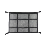 Maxbell Car Ceiling Cargo Net Pocket Car Roof Storage Organizer for Van Camping Black