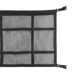 Maxbell Car Ceiling Cargo Net Pocket Car Roof Storage Organizer for Van Camping Black