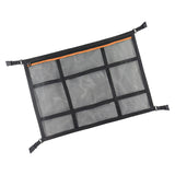 Maxbell Car Ceiling Cargo Net Pocket Car Roof Storage Organizer for Van Camping Orange