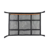 Maxbell Car Ceiling Cargo Net Pocket Car Roof Storage Organizer for Van Camping Orange