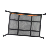 Maxbell Car Ceiling Cargo Net Pocket Car Roof Storage Organizer for Van Camping Orange
