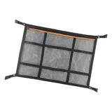 Maxbell Car Ceiling Cargo Net Pocket Car Roof Storage Organizer for Van Camping Orange