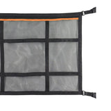 Maxbell Car Ceiling Cargo Net Pocket Car Roof Storage Organizer for Van Camping Orange