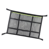 Maxbell Car Ceiling Cargo Net Pocket Car Roof Storage Organizer for Van Camping Green