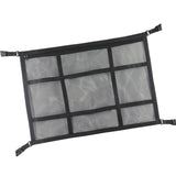 Maxbell Car Ceiling Cargo Net Pocket Car Storage Mesh Organizer for Van Camping Black