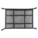 Maxbell Car Ceiling Cargo Net Pocket Car Storage Mesh Organizer for Van Camping Black