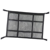 Maxbell Car Ceiling Cargo Net Pocket Car Storage Mesh Organizer for Van Camping Black