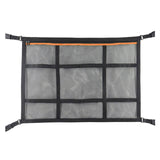 Maxbell Car Ceiling Cargo Net Pocket Car Storage Mesh Organizer for Van Camping Orange