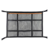 Maxbell Car Ceiling Cargo Net Pocket Car Storage Mesh Organizer for Van Camping Orange