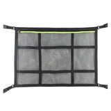 Maxbell Car Ceiling Cargo Net Pocket Car Storage Mesh Organizer for Van Camping Green