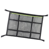 Maxbell Car Ceiling Cargo Net Pocket Car Storage Mesh Organizer for Van Camping Green